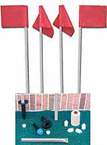 Entire Soccer Field Package with Reflex Flags (This Item Ships Free)